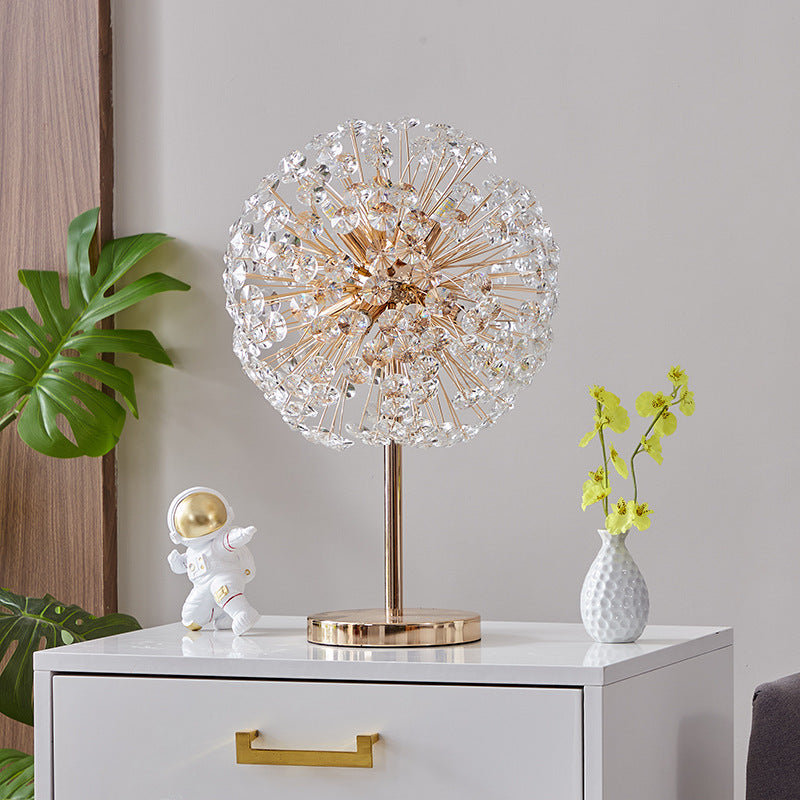 Petal Crystal Tischlampe Luxus Modernes Nachttischlicht | Lersk