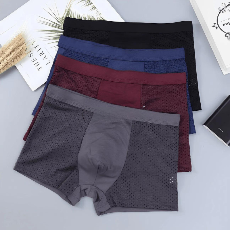 AzuriWeave Bamboo Boxer Shorts Set In Trendy Colourways | Lersk