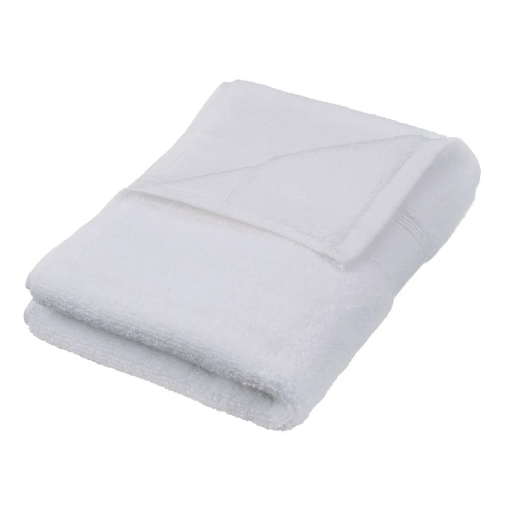 Zestaw 6 ręczników spa Celara Arctic White z egipskiej bawełny | Lersk