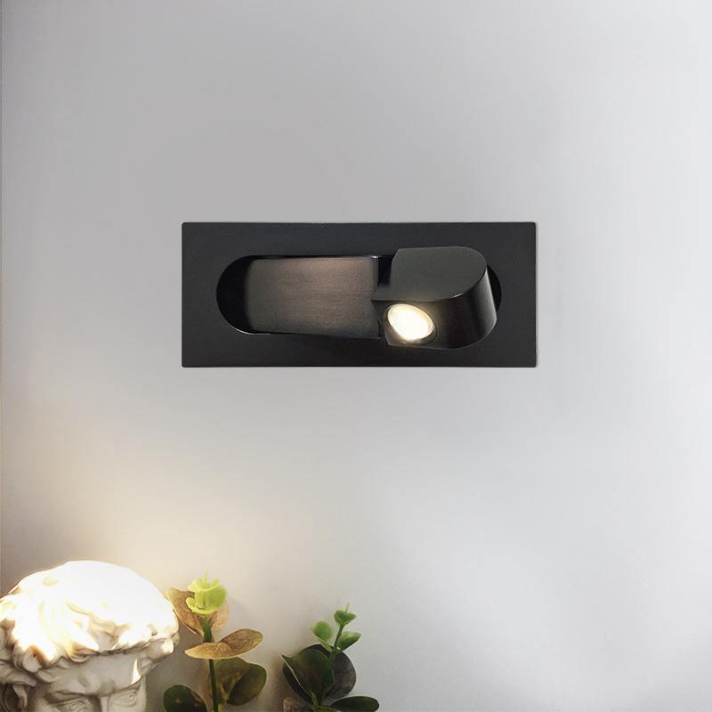Lampa nocna LED NovaNook z regulowanym ramieniem i ściemnianiem | Lersk