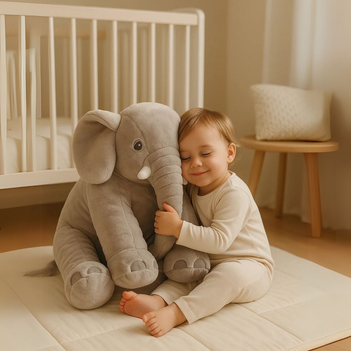 SnugPhant Elephant Cuddle Pillow For Babies & Toddlers | Lersk