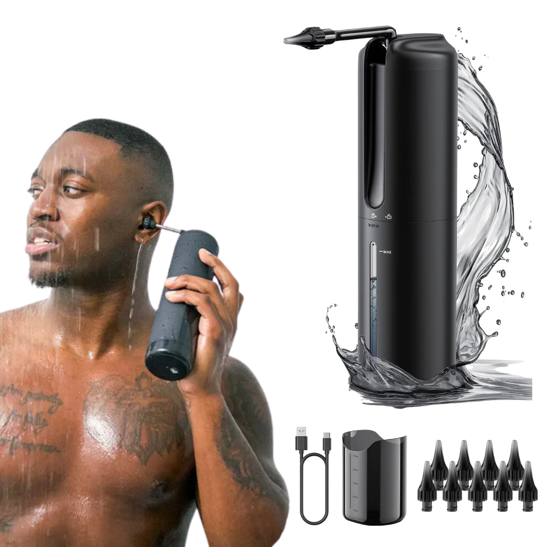 QuellWave Ear Rinse Pro With Triple Jet Water Massage | Lersk