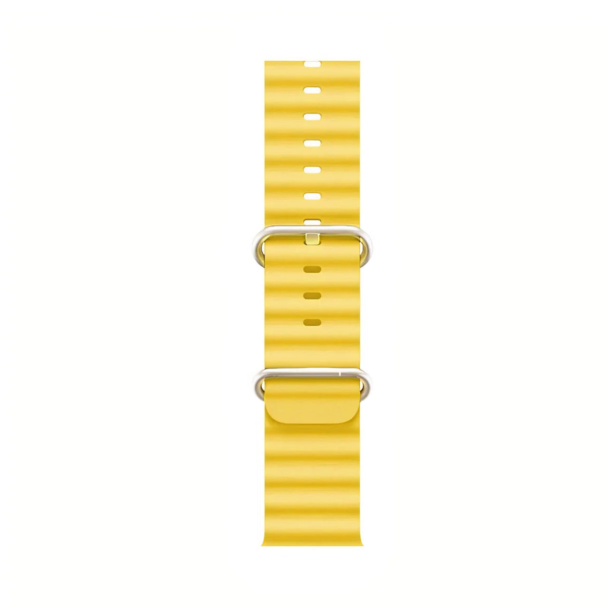 Nautisle Dive Strap for Apple Watch Adjustable Silicone Tubular Band Wetsuit