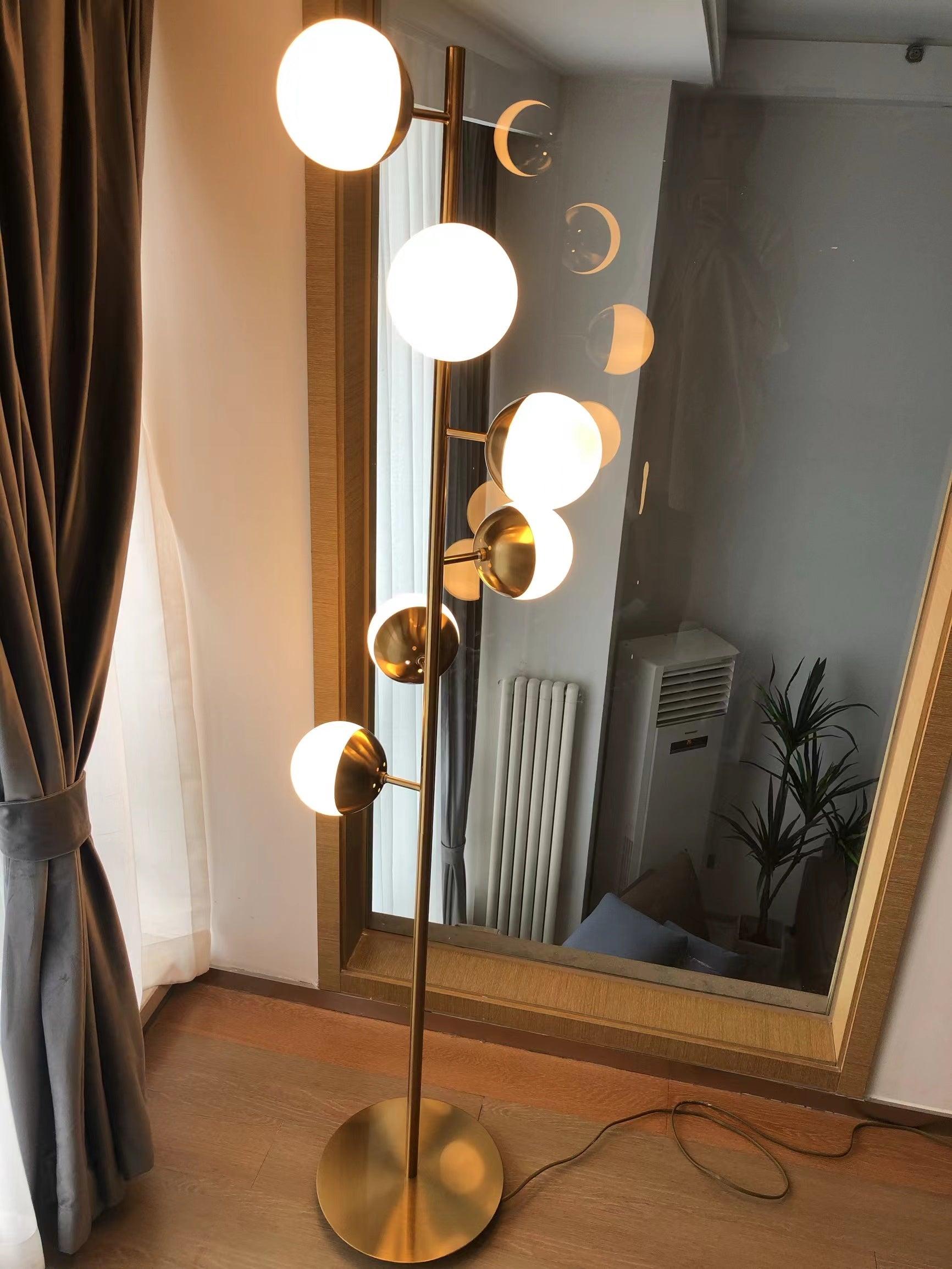LunaraGlow LED Boomlamp - Středověká skleněná koule | Lersk