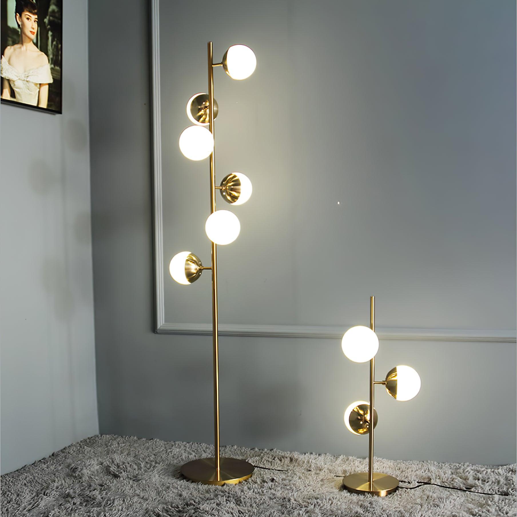 LunaraGlow LED Boomlamp - Středověká skleněná koule | Lersk