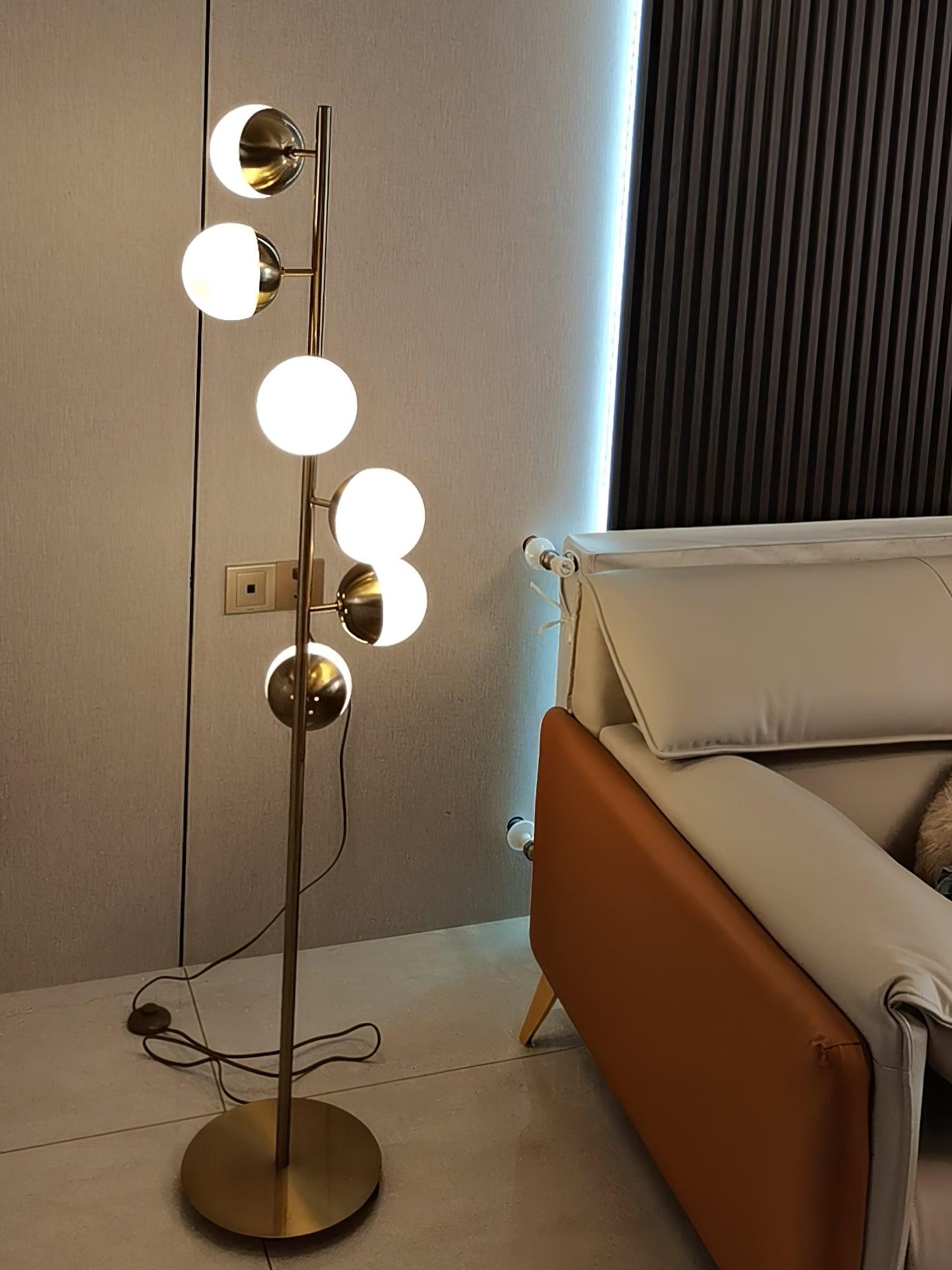 LunaraGlow LED Boomlamp - Středověká skleněná koule | Lersk