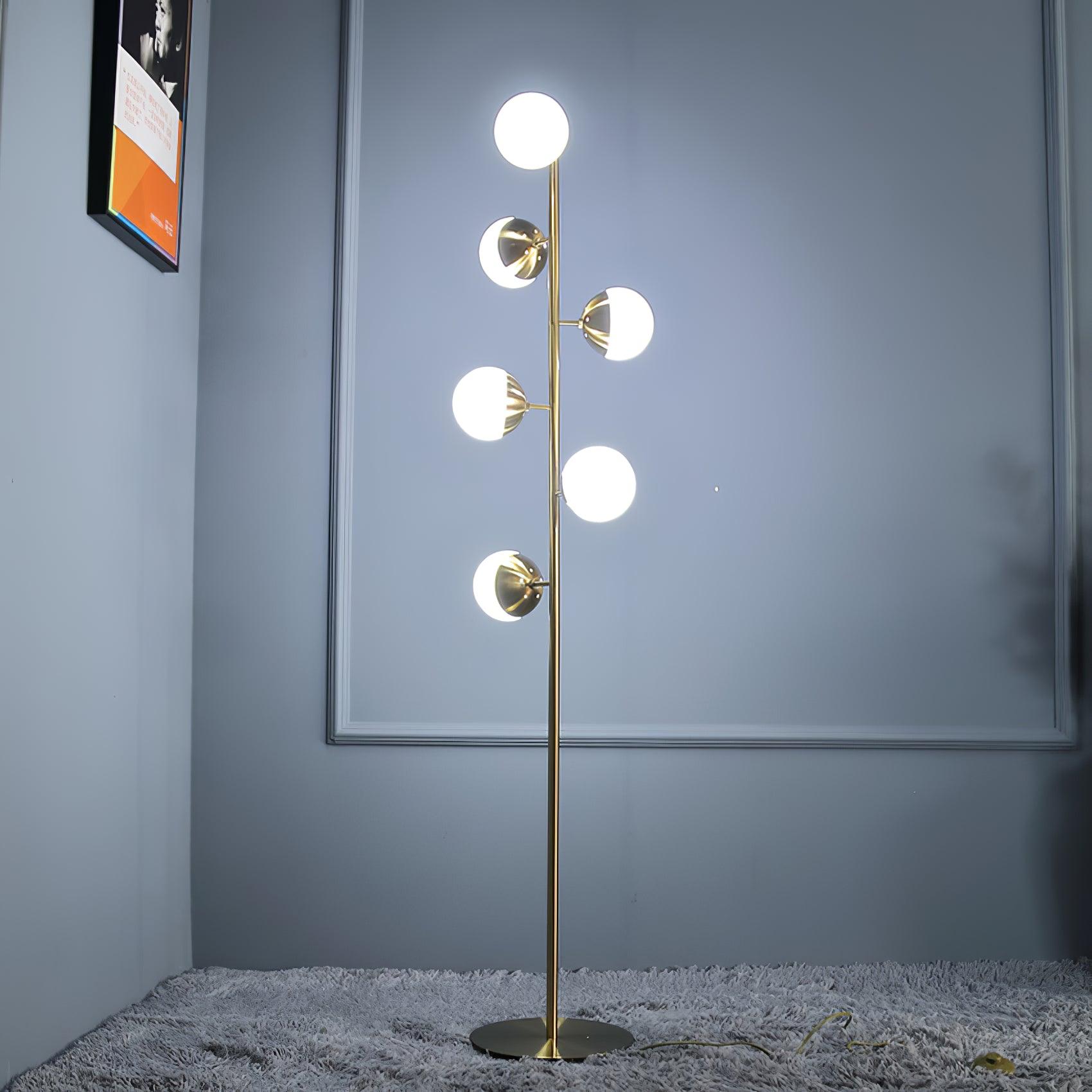 LunaraGlow LED Boomlamp - Středověká skleněná koule | Lersk
