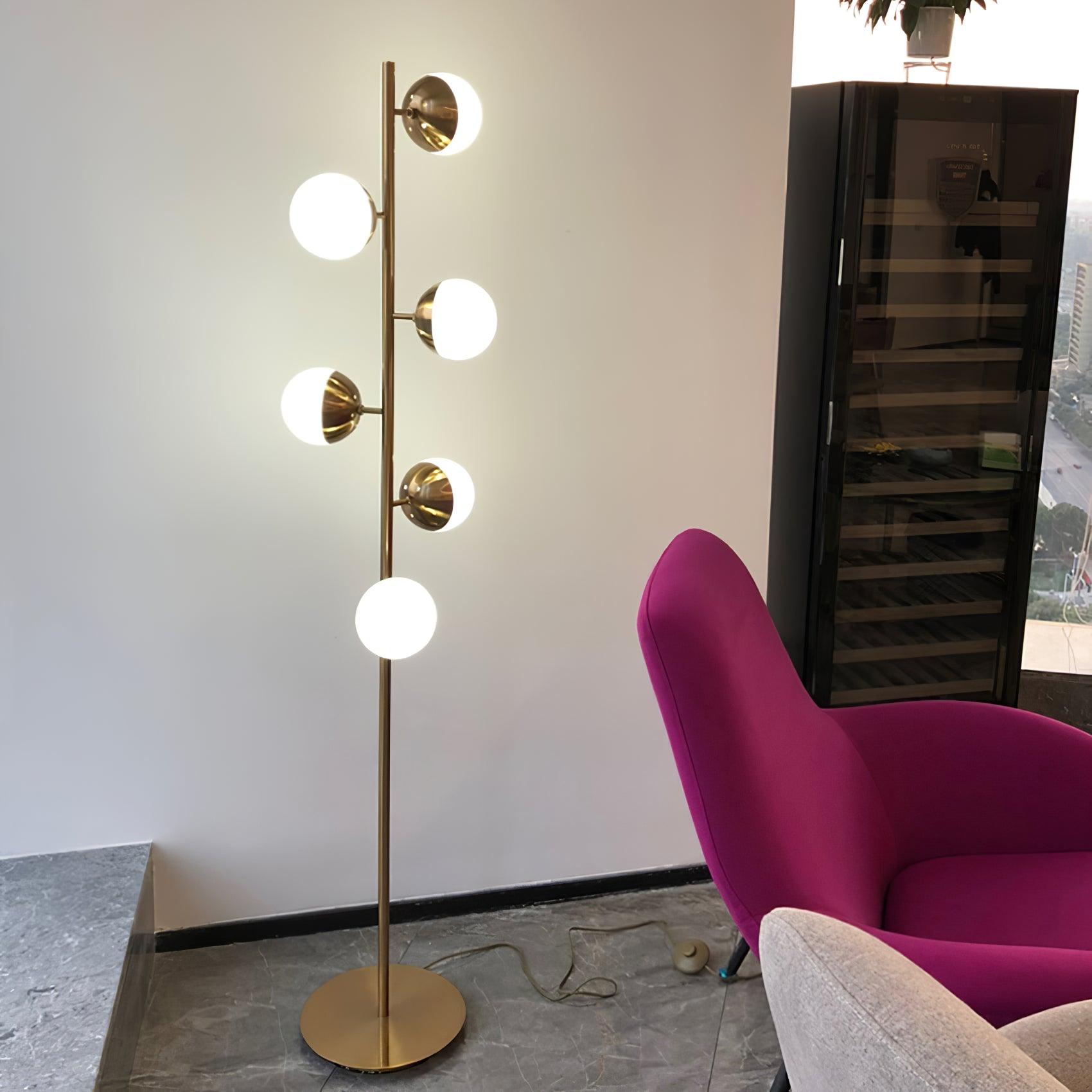 LunaraGlow LED Boomlamp - Středověká skleněná koule | Lersk