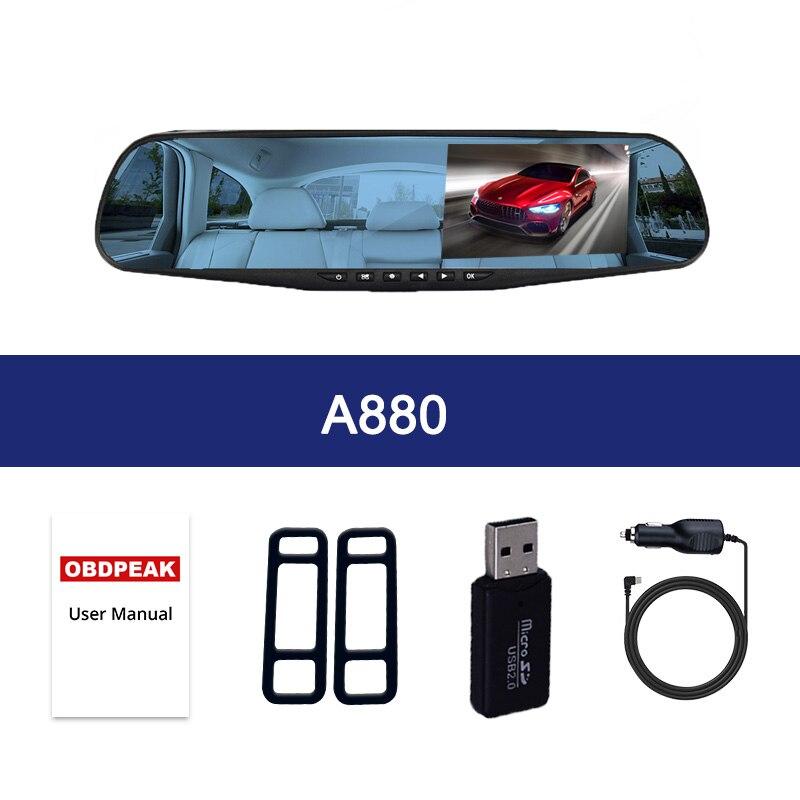 Dual-Linsen-Dashcam vorne und hinten 1080P HD Videoaufzeichnung für Familien | Lersk
