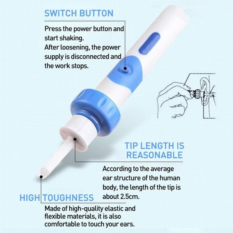 Electric Ear Cleaner With Gentle Suction Technology For Effective Ear Wax Removal | Lersk