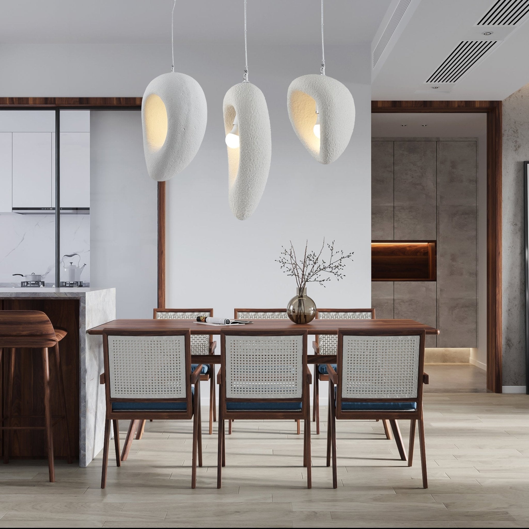 AureliaGlow Elegant Pendant Light for Modern Living Spaces | Lersk