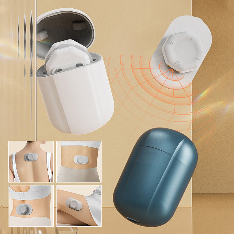Nuvare | Bezdrátová dobíjecí TENS náplast pro úlevu od bolesti | Lersk