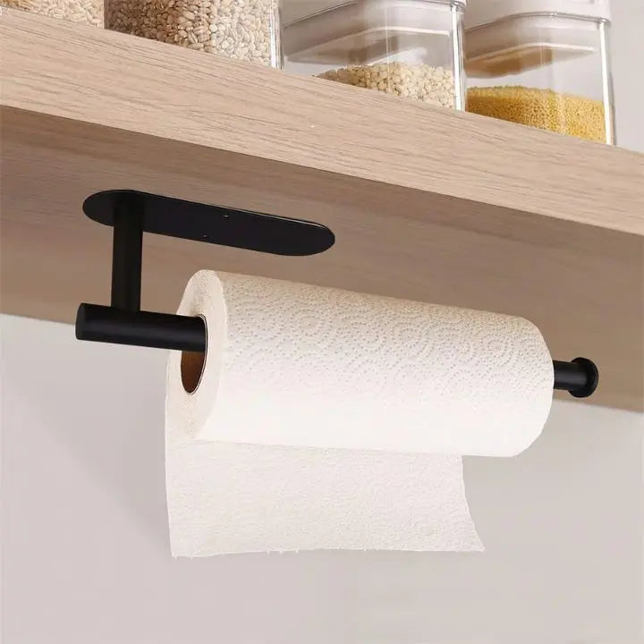 Elegant Wall Kitchen Paper Towel Holder Drill-Free And Space-Saving For Modern Kitchens And Home Use | Lersk