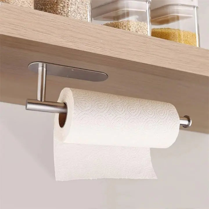 Elegant Wall Kitchen Paper Towel Holder Drill-Free And Space-Saving For Modern Kitchens And Home Use | Lersk