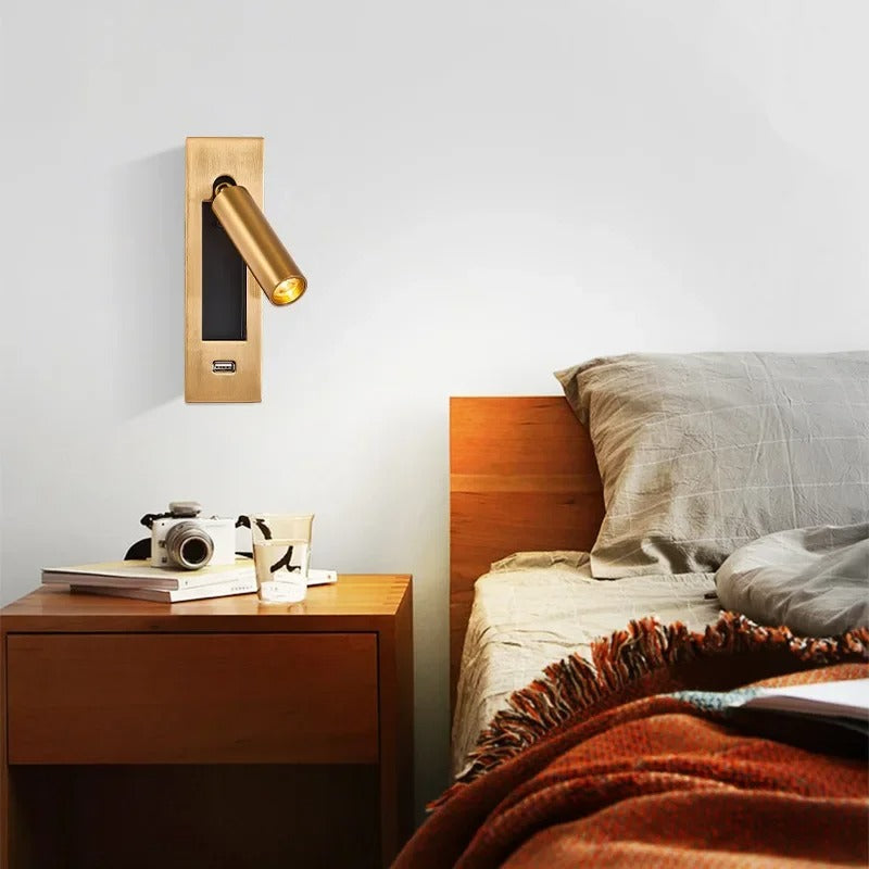 Recessed Bedside Wall Sconce | Lersk