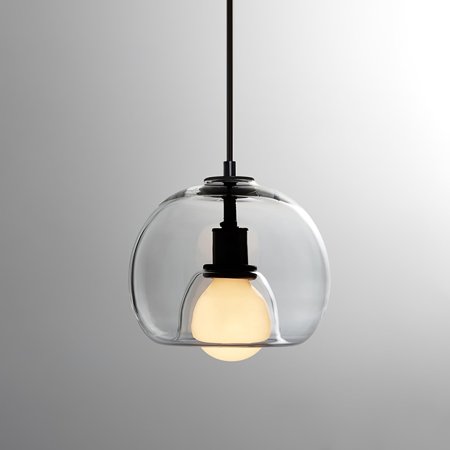 Lumeza | Minimalistisk glas- og metalpendel til hjemmet | Lersk