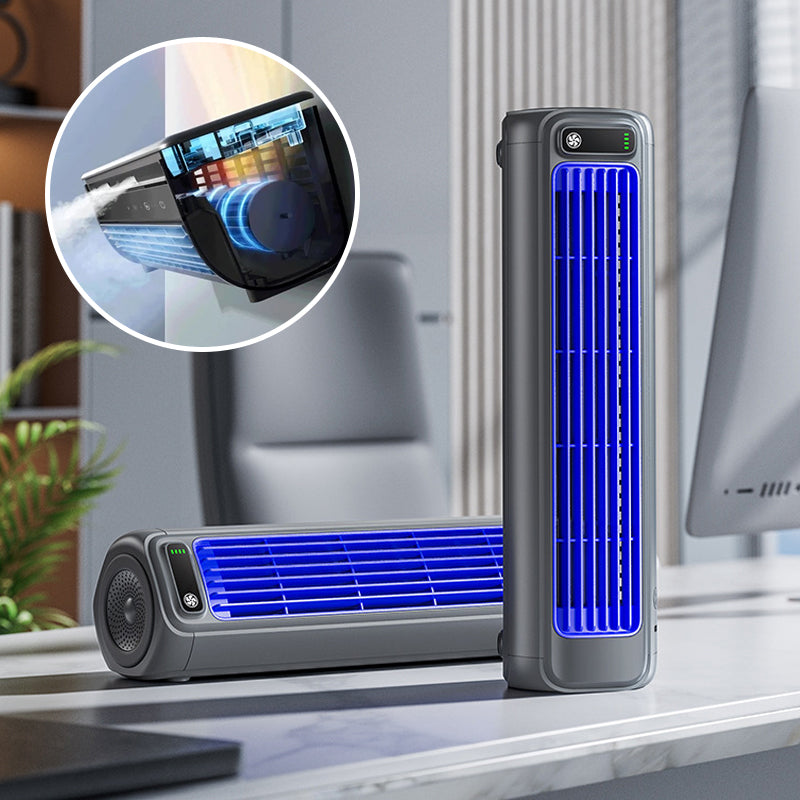 Wall-Mountable Portable AC With Fast Cooling And Long Battery Life | Lersk