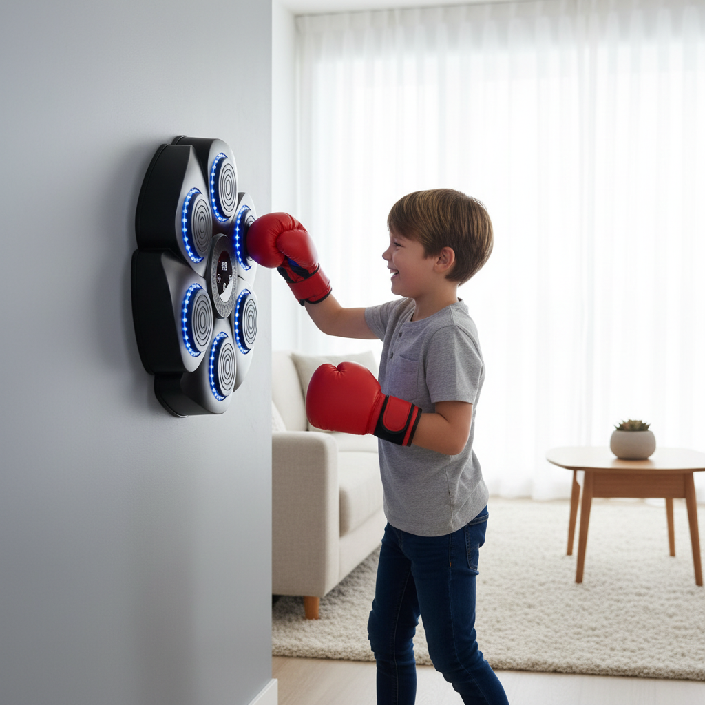 PunchTech Interaktivní chytrý boxovací stroj Pokročilý systém tréninku boxu pro domácí fitness | Lersk