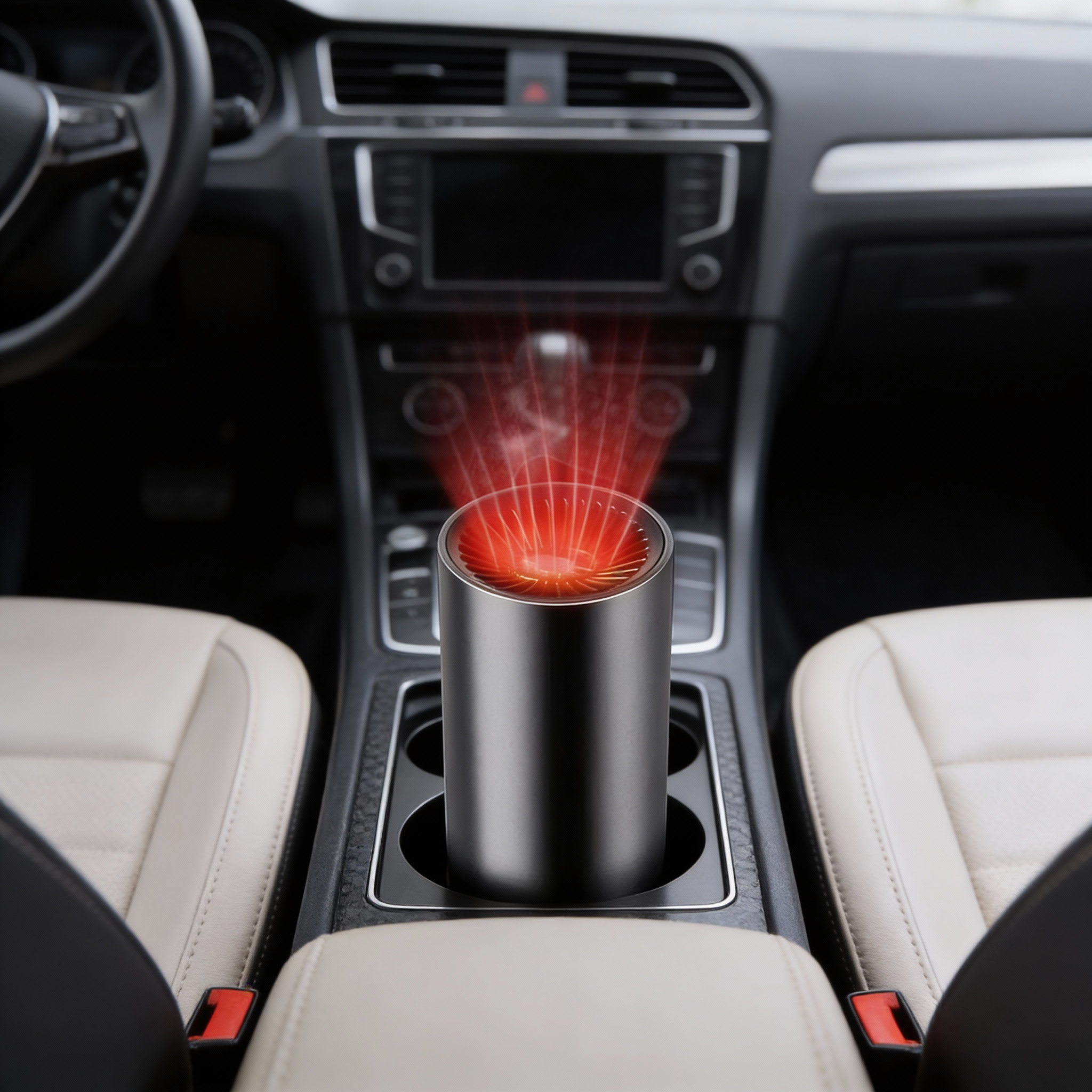 Fast Heating Cup Shape Car Warm Air Blower With Adjustable 360 Degree Rotatable Plug For Car, SUV, RV And Truck | Lersk