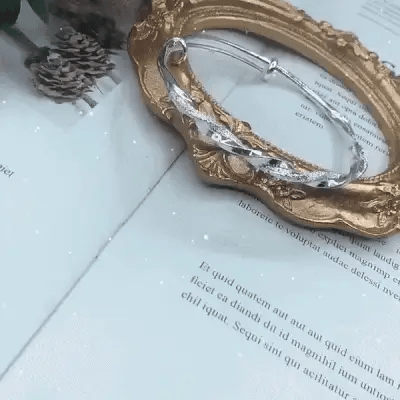 Elara Geflochtenes Armband aus Sterlingsilber für Damen Zeitloser Schmuck | Lersk