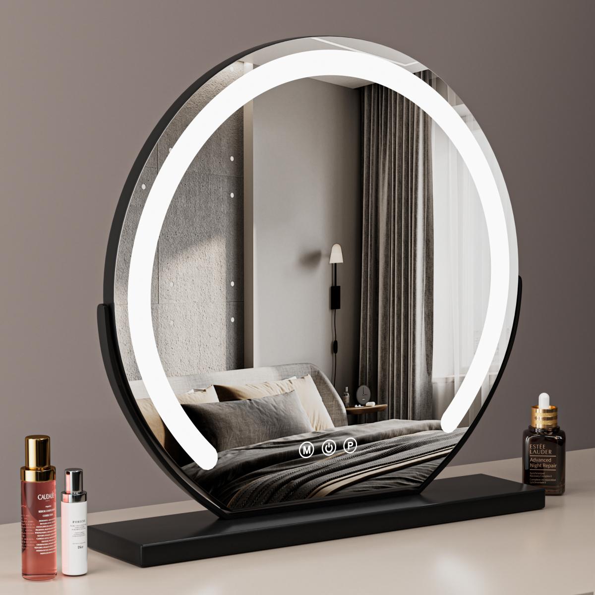 Luminara Dimmable LED Touch Vanity Mirror For Precision Makeup And Skincare | Lersk