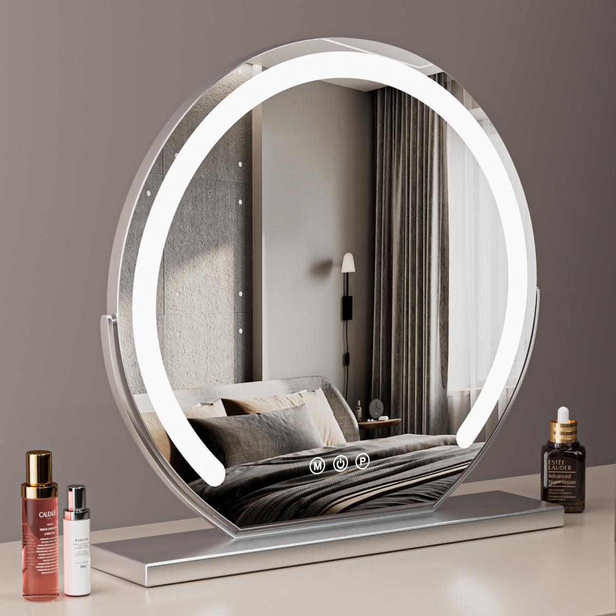 Luminara Dimmable LED Touch Vanity Mirror For Precision Makeup And Skincare | Lersk