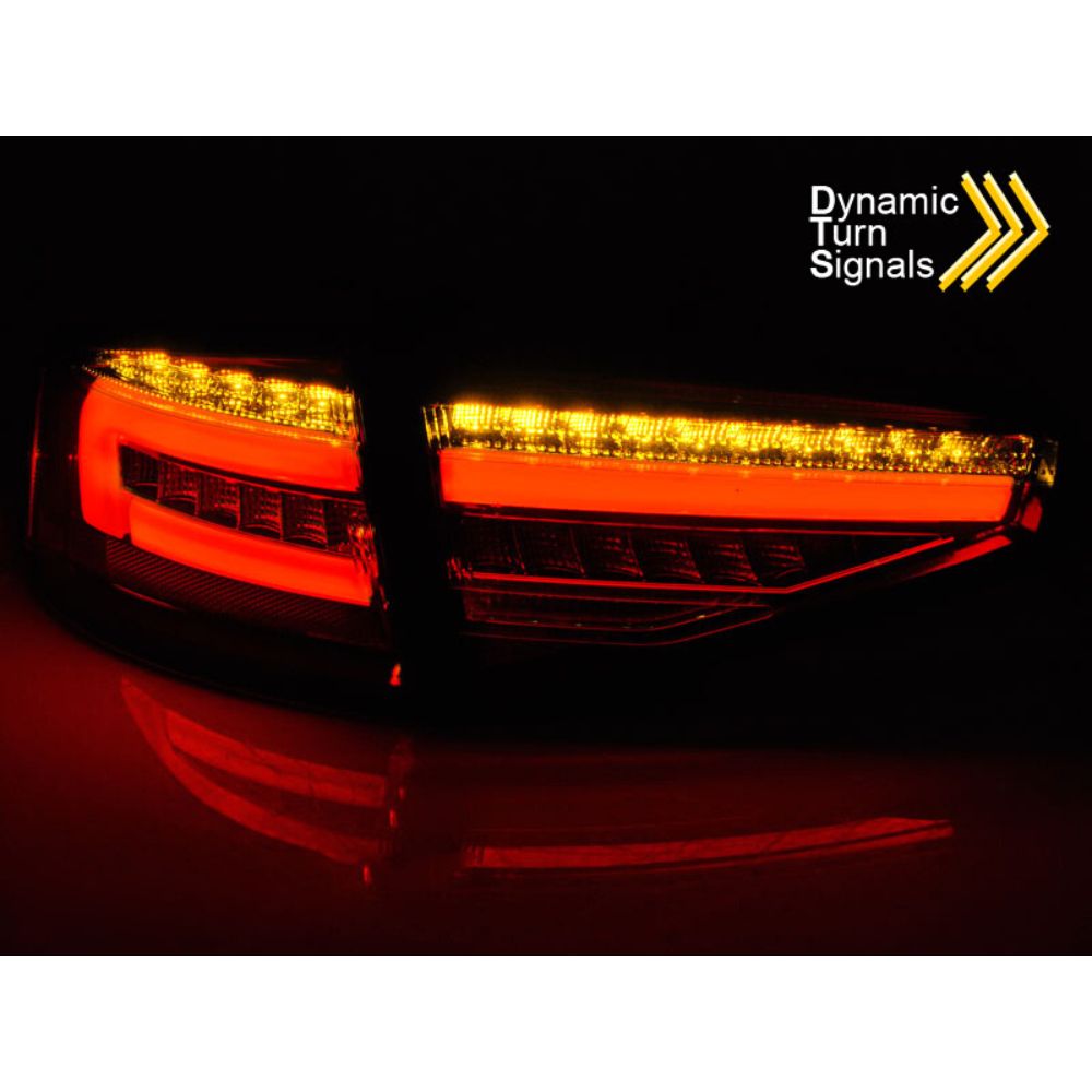 Sekwencyjne czerwone światła tylne LED do Audi A4 B8 2012-2015 | Lersk
