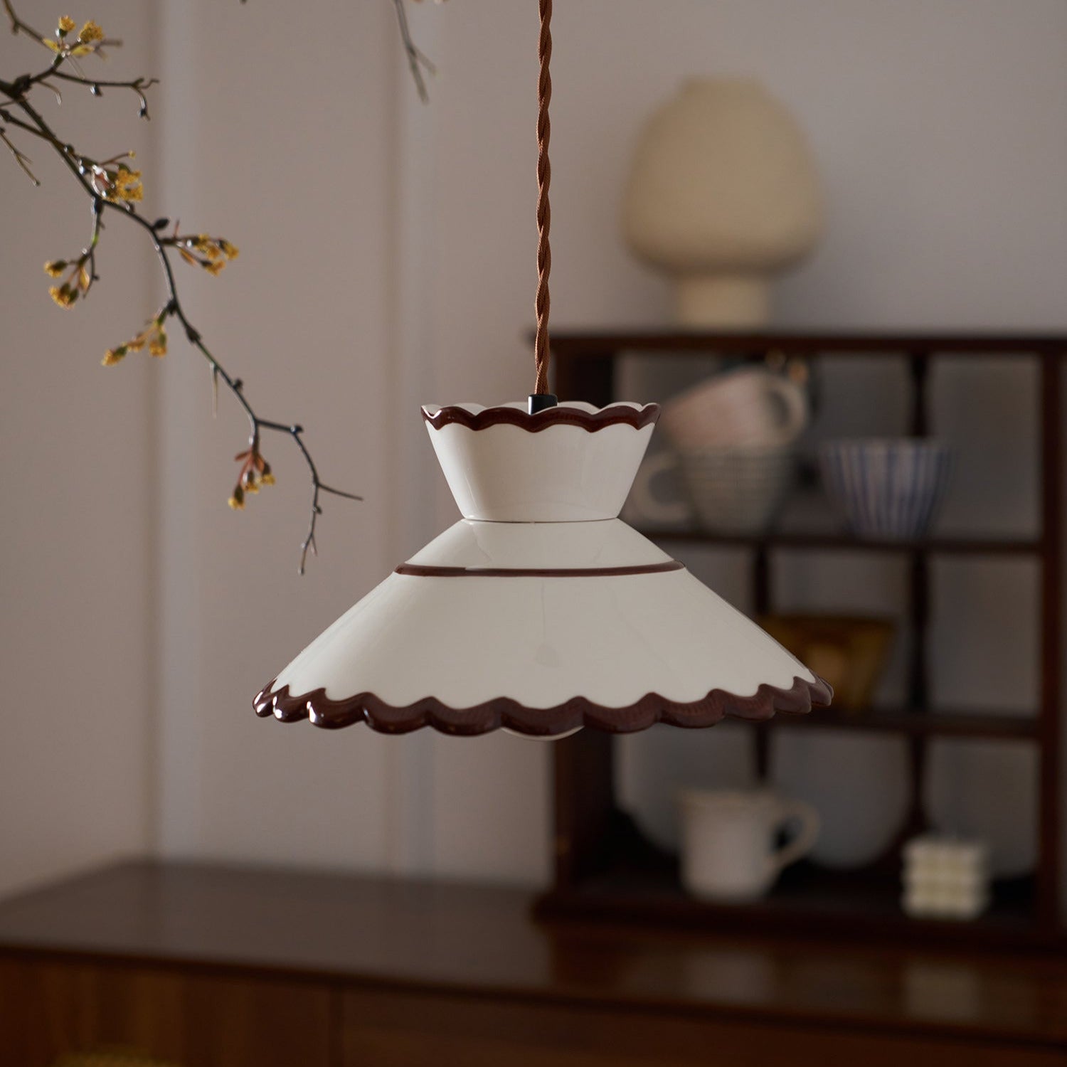 Aurelia Retro Ceramic Pendant Lights for Kitchens and Cafes | Lersk