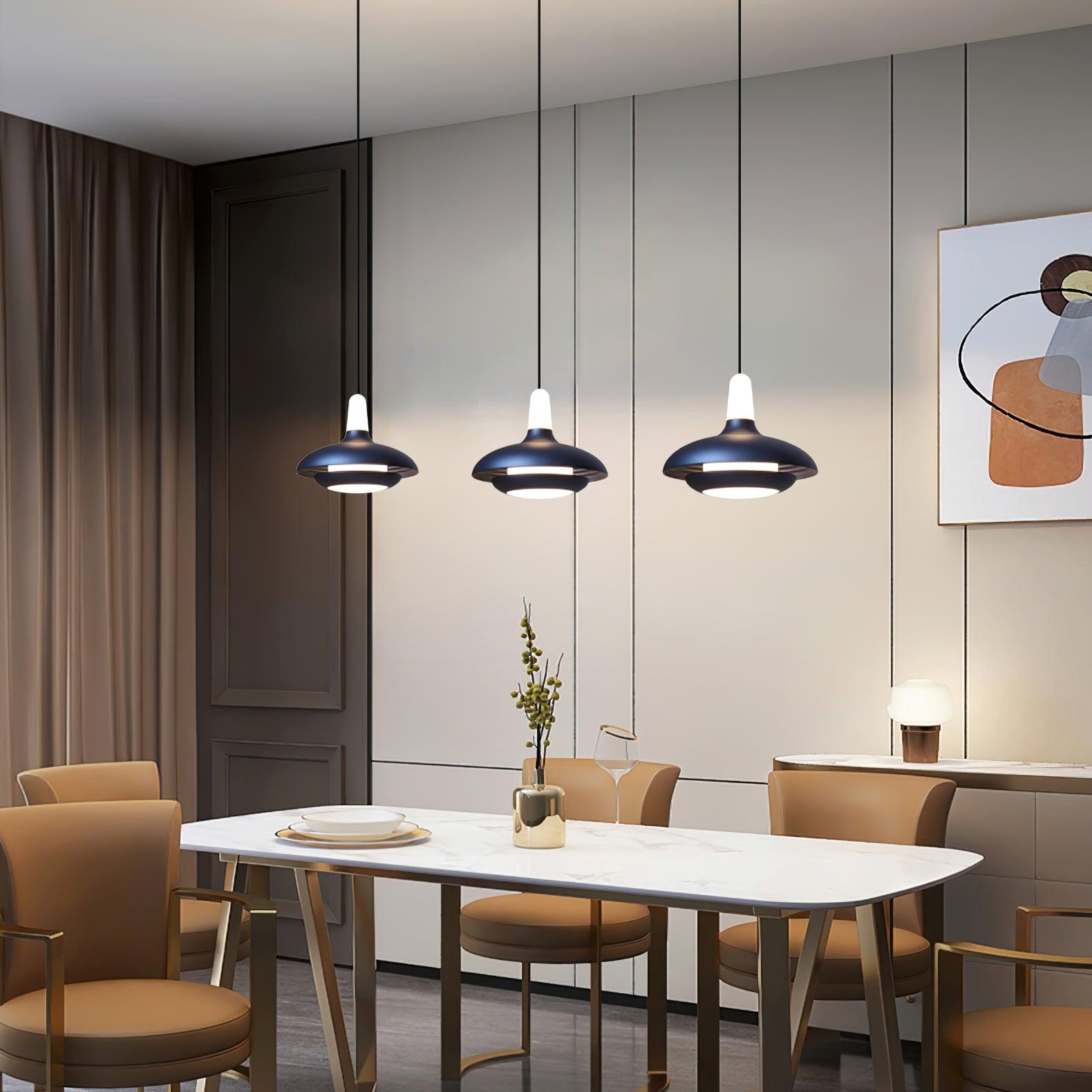SolaraTrio Natural Style Aluminum Pendant Lamp With LED | Lersk