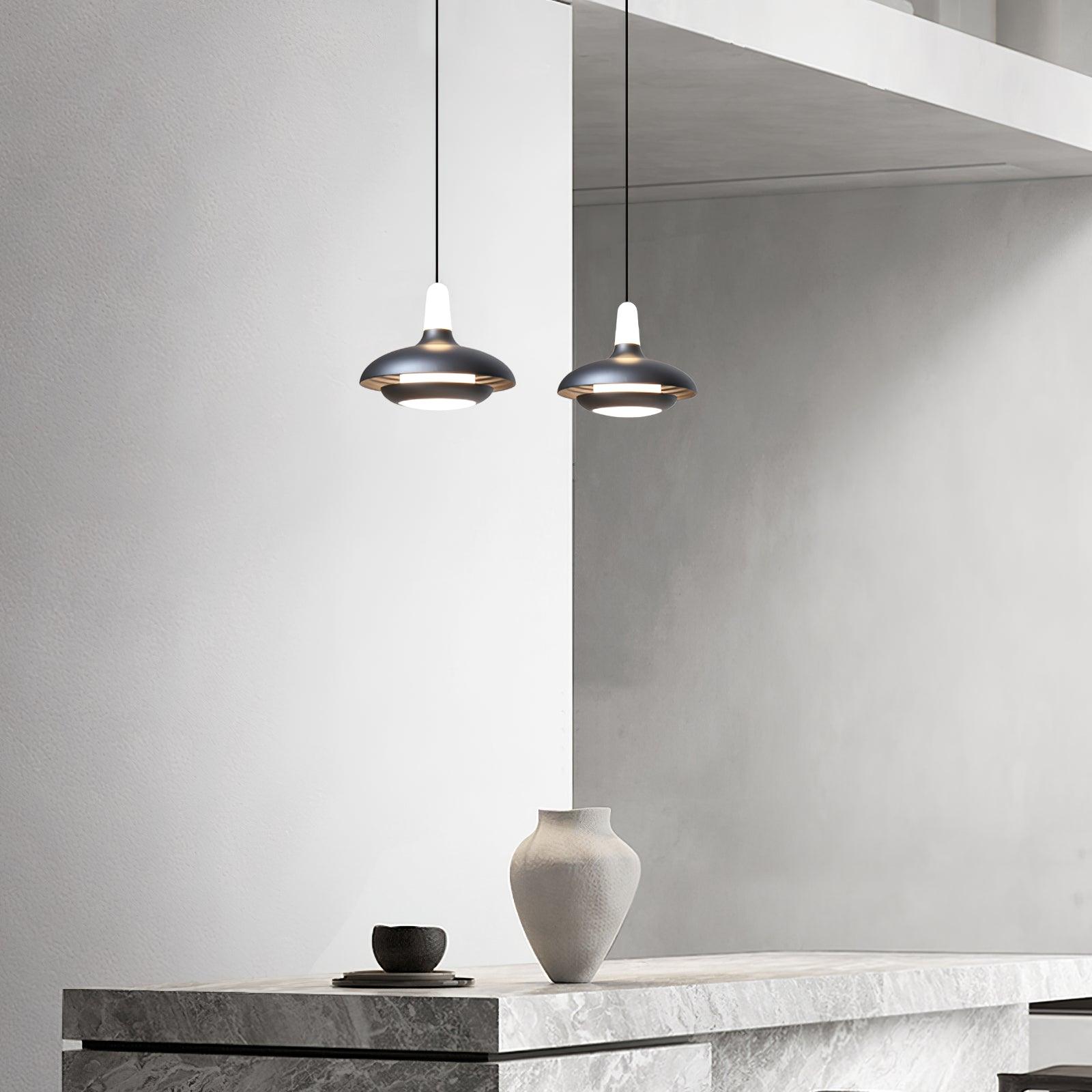SolaraTrio Natural Style Aluminum Pendant Lamp With LED | Lersk