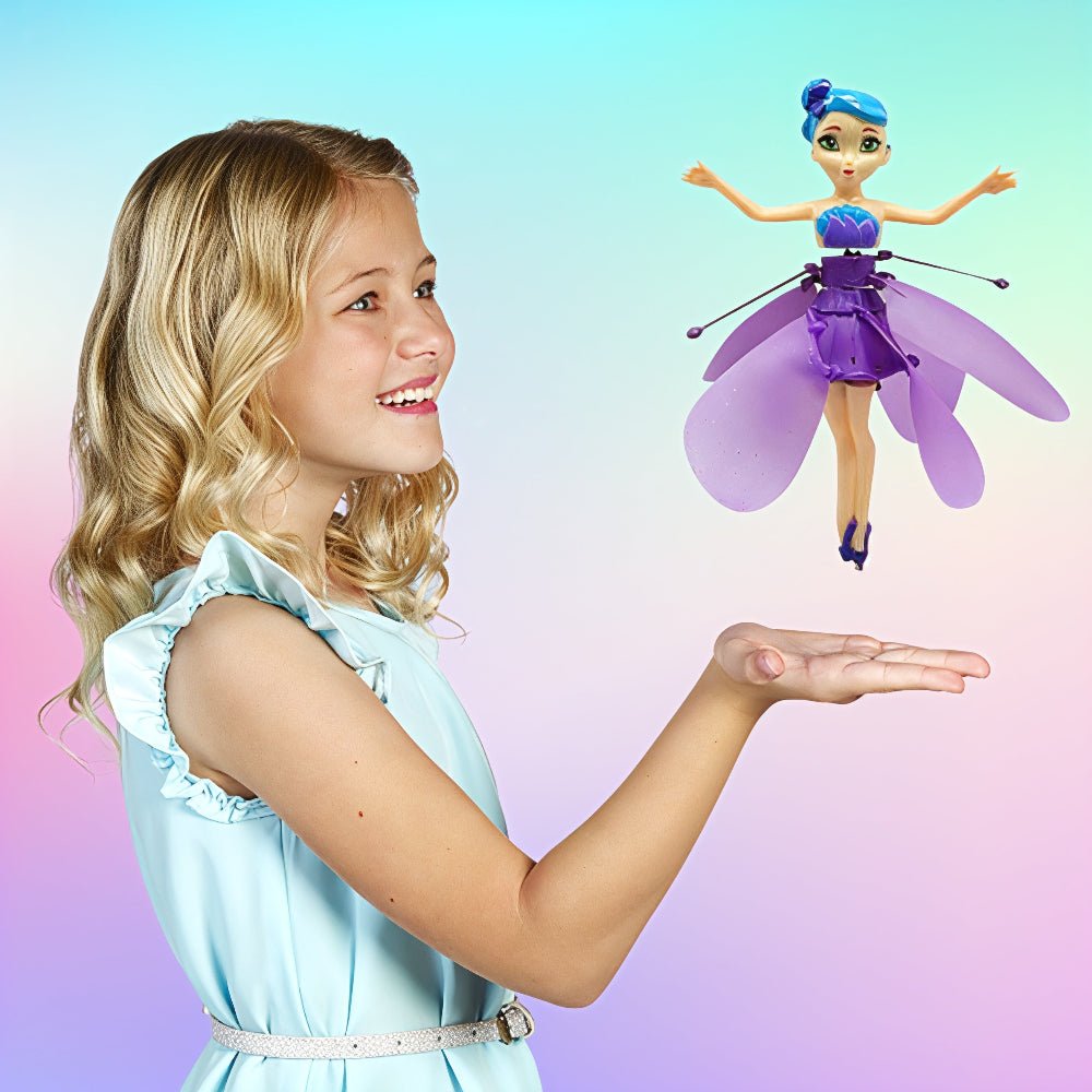 لعبة طائرة بأضواء LED ملونة مع حساس يد للأطفال | Lersk