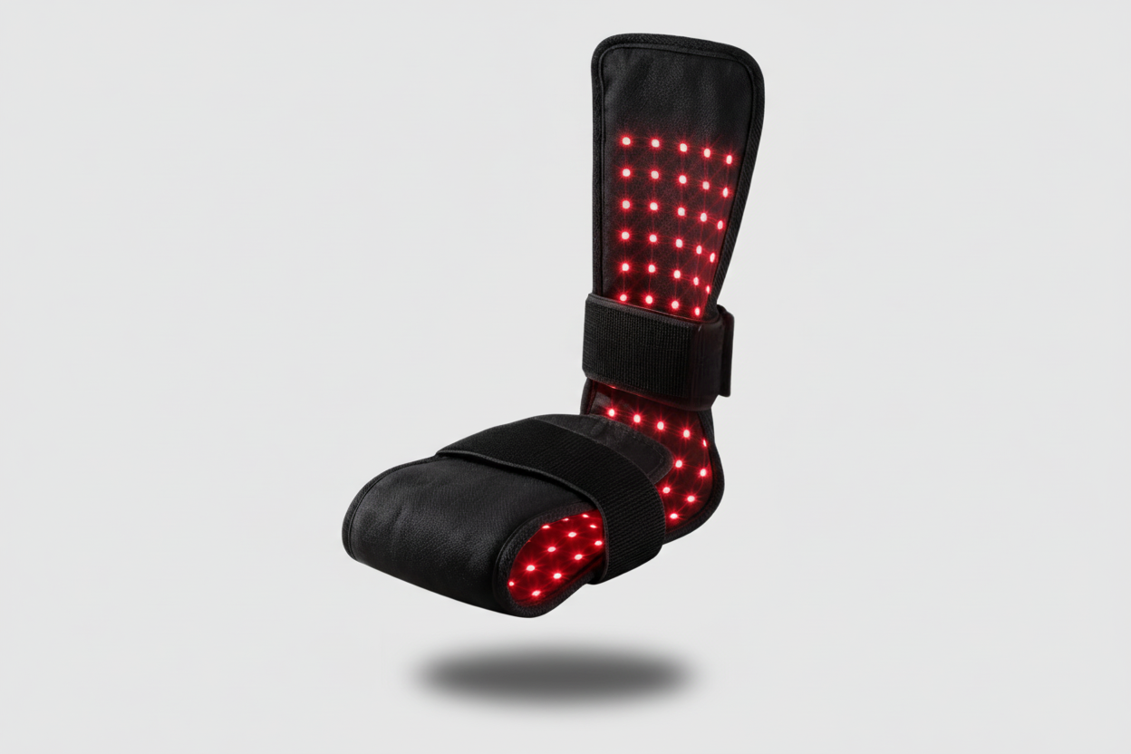 Dual Wavelength Red Light Therapy Foot Pad with 660nm and 850nm for Daily Foot Wellness | Lersk