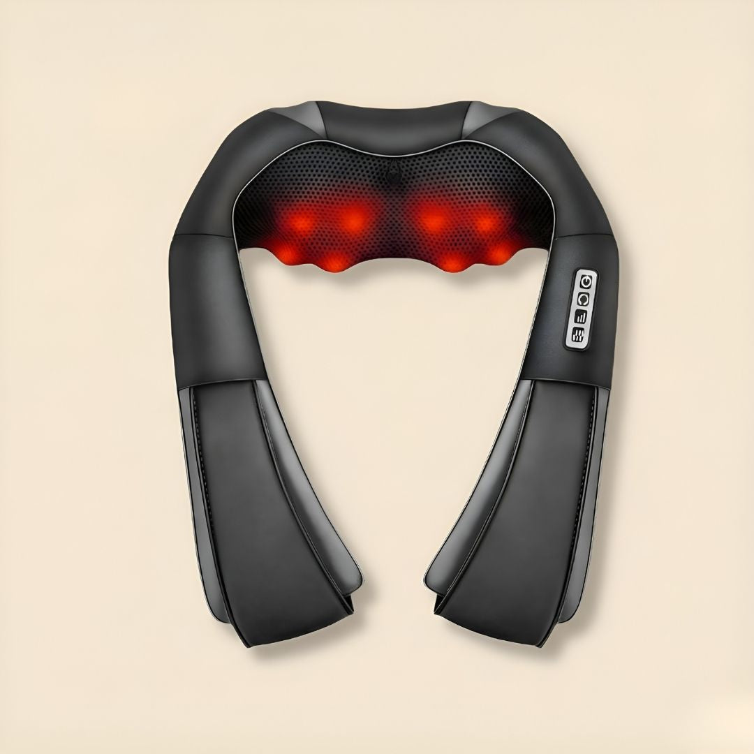 Shoulder & Neck Massage Shawl with Kneading, Red Light & Heat Therapy | Lersk