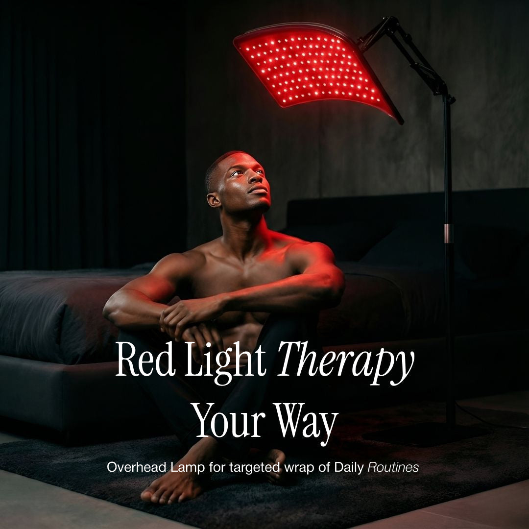 LumiThera Flex Pro červená světelná terapie stojací lampa – nastavitelný stojan a odnímatelný systém tepelného obalu | Lersk