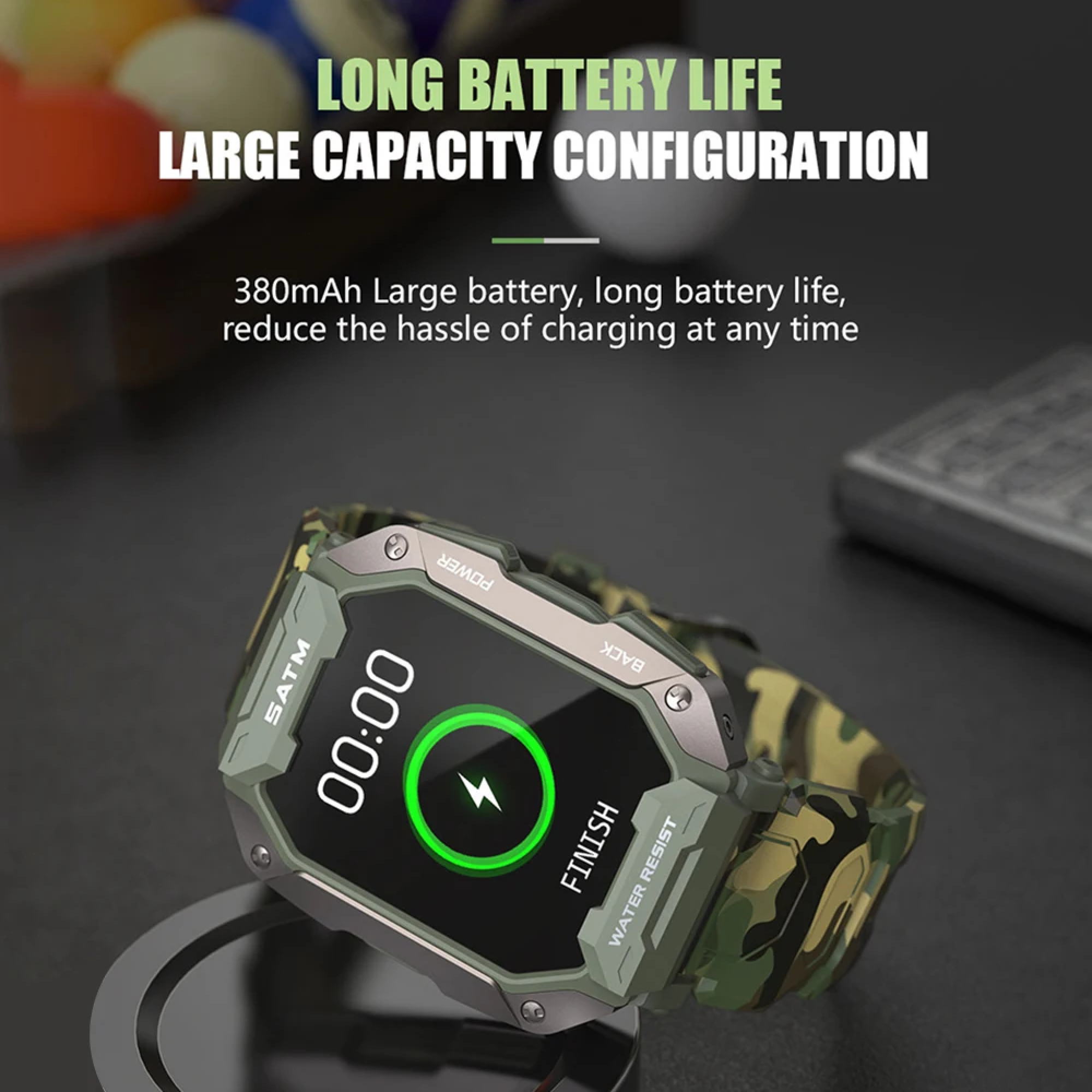 Sentinel Trek Tactical Smartwatch With Extended Battery For Harsh Environments | Lersk