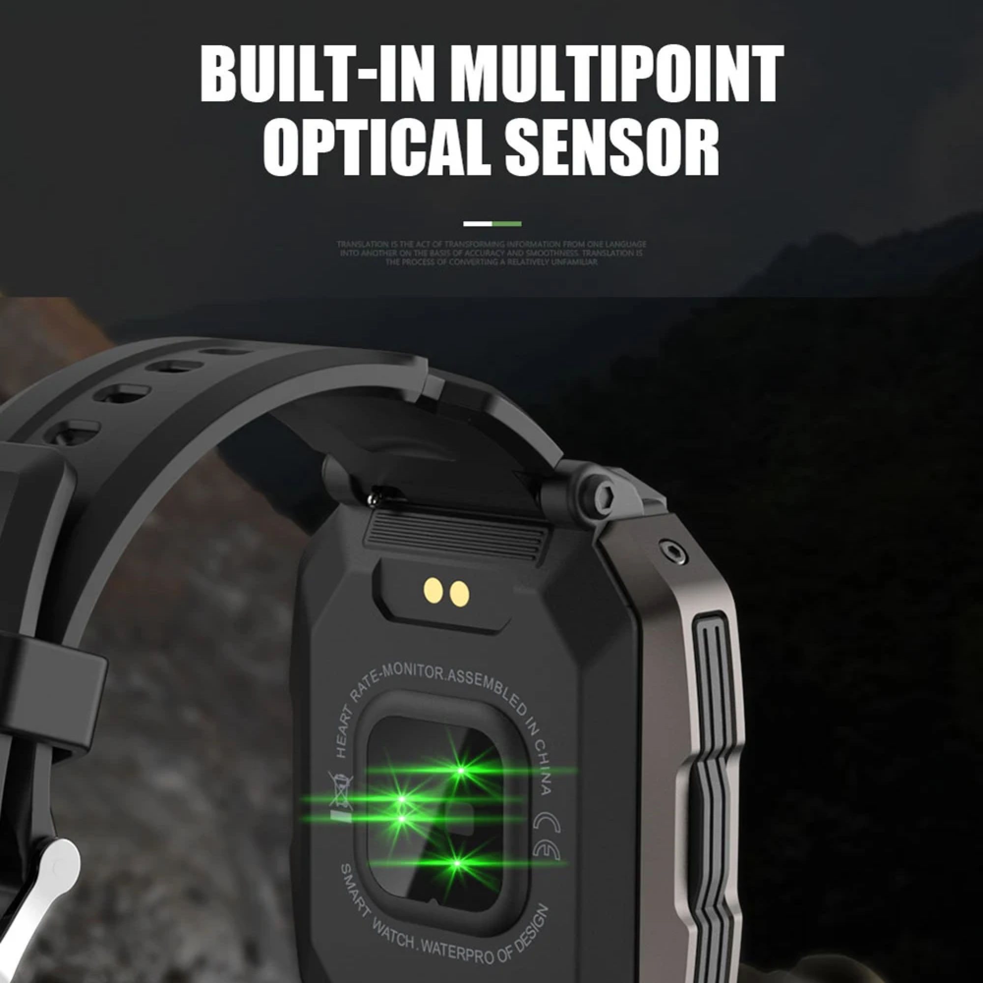 Sentinel Trek Tactical Smartwatch With Extended Battery For Harsh Environments | Lersk