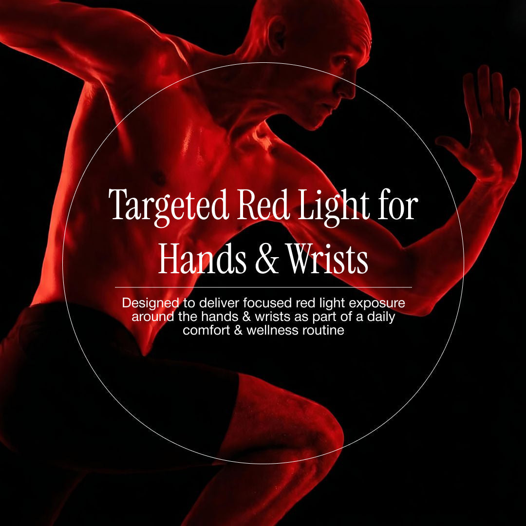 Guanti Riscaldanti a Luce Rossa Wireless per Comfort di Mano e Polso | Lersk