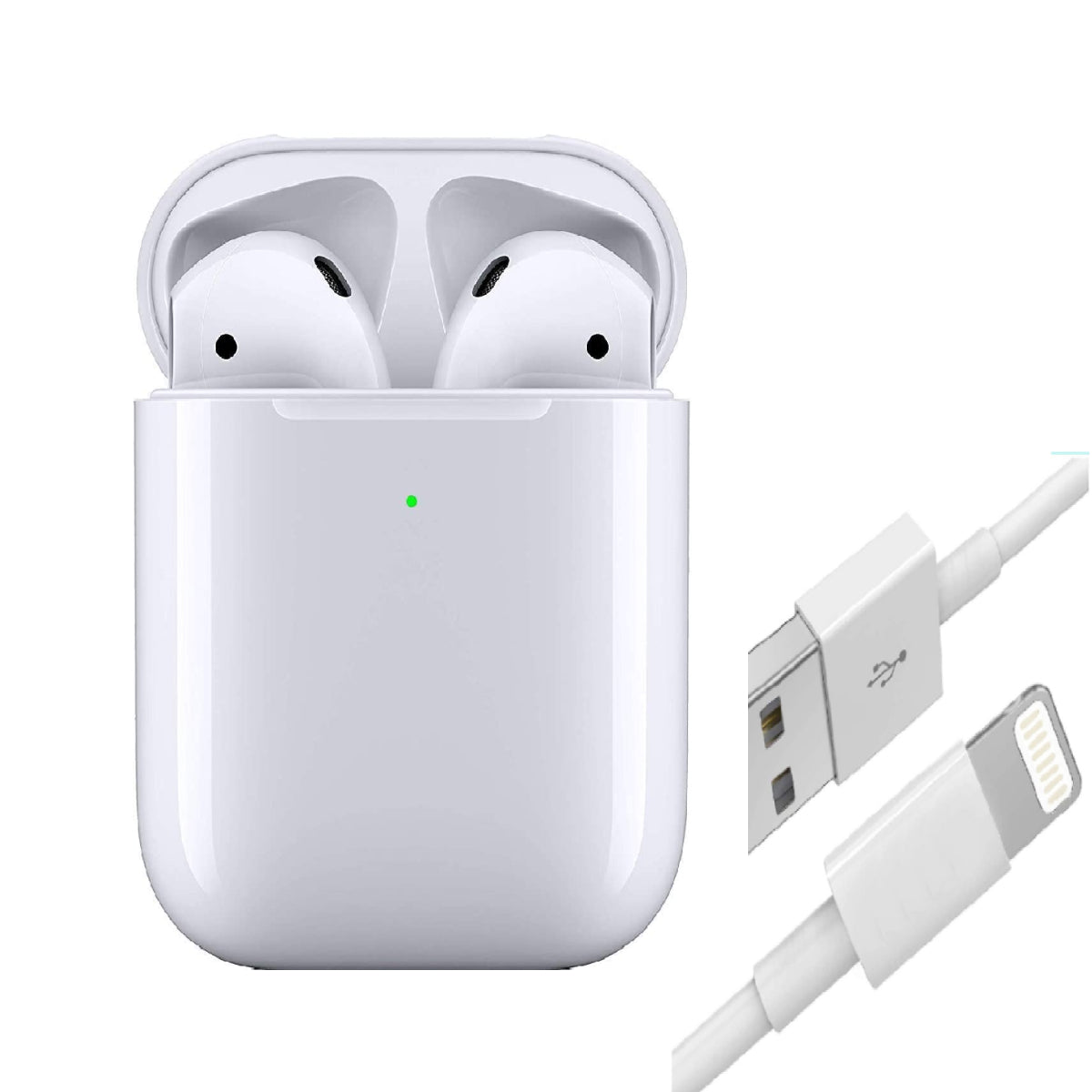 Nuvia 2. sukupolven langattomien nappikuulokkeiden latauskotelo iPhonelle | Lersk