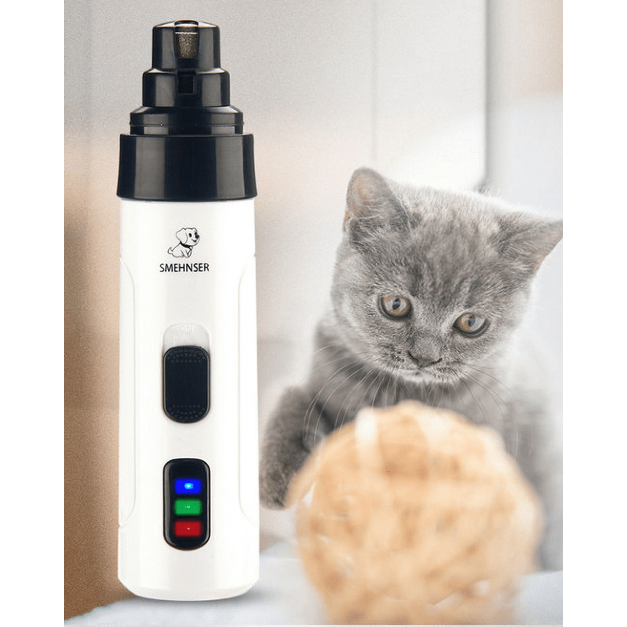 PawEase Quiet Electric Nail Grinder For Dogs And Cats | Lersk