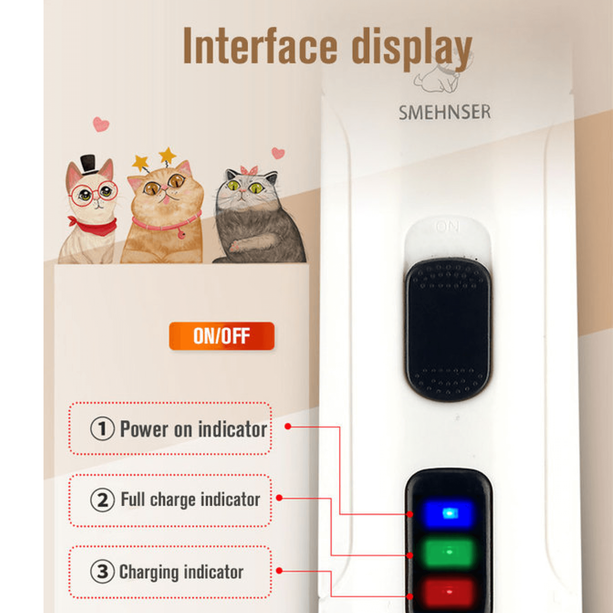 PawEase Quiet Electric Nail Grinder For Dogs And Cats | Lersk