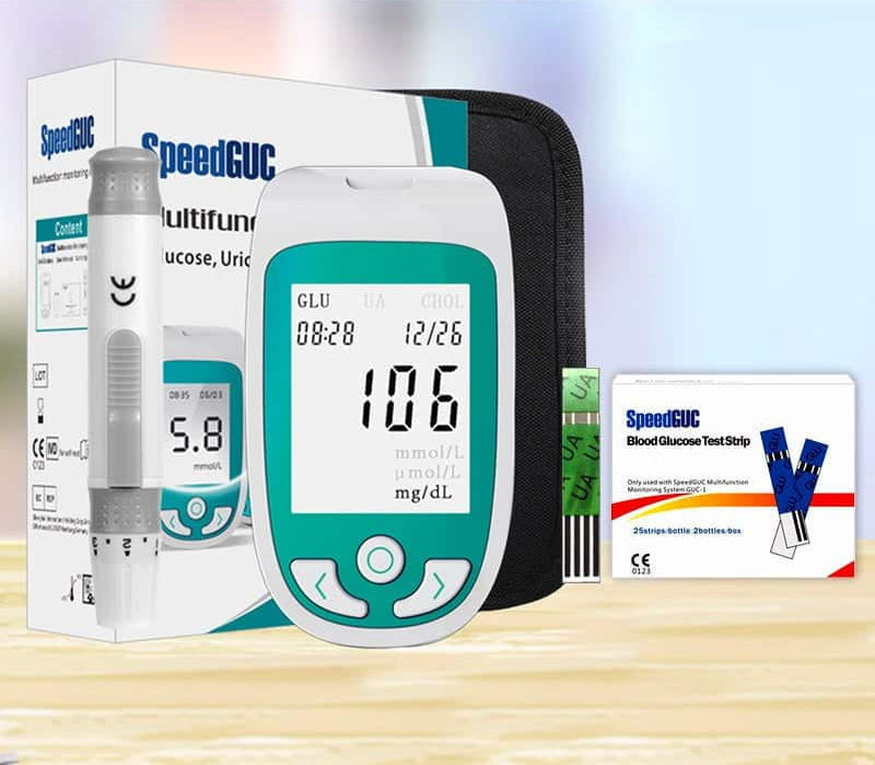 Moniteur de santé AstraGuard : Cholestérol, Glucose et Acide Urique | Lersk