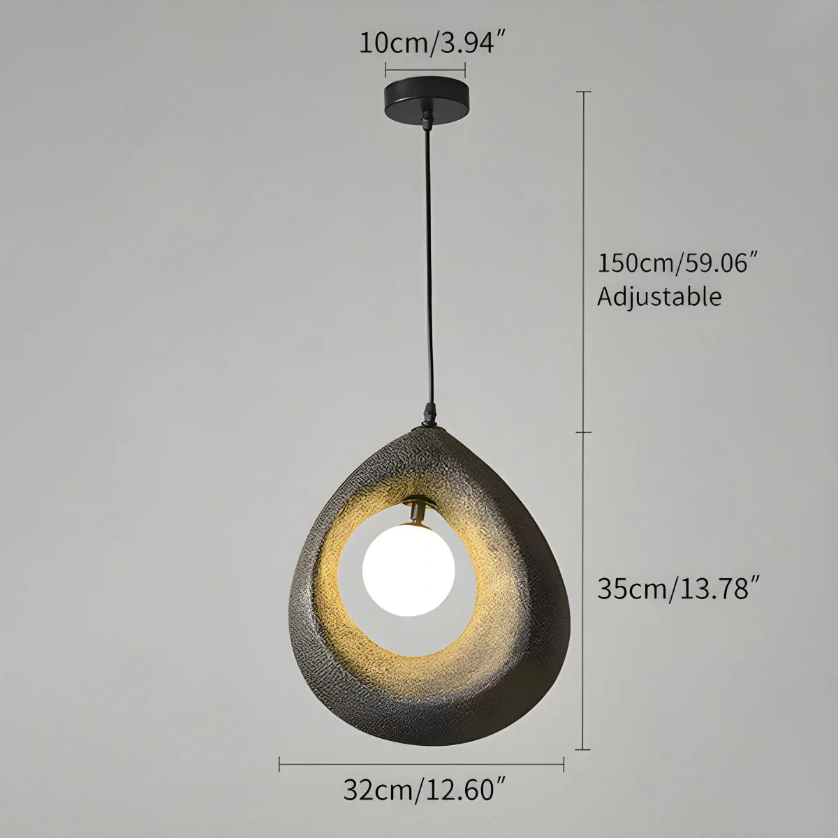 Circular Wabi Sabi Pendant Light Modern Lighting | Lersk