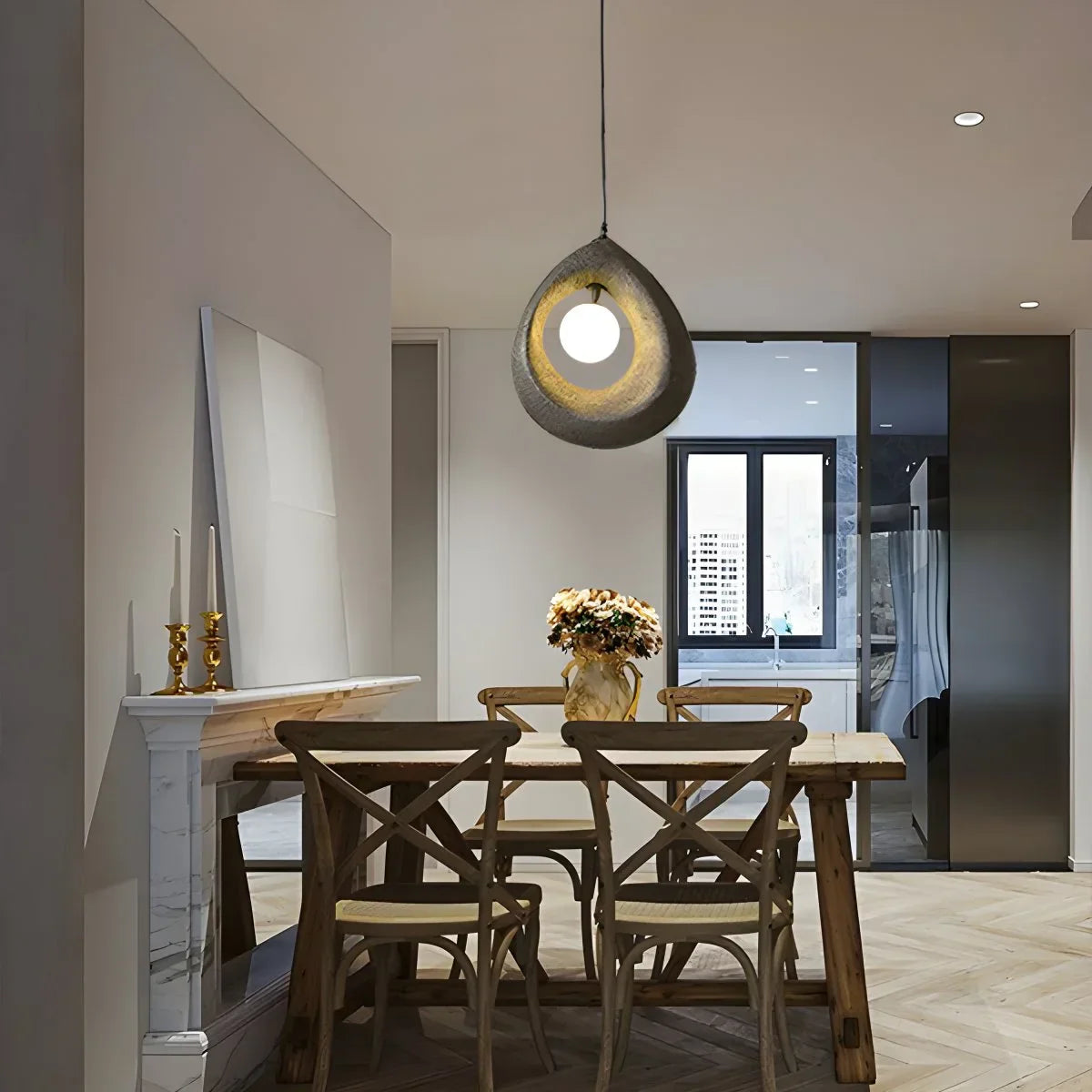Circular Wabi Sabi Pendant Light Modern Lighting | Lersk
