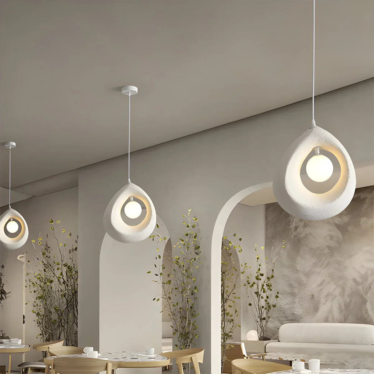 Circular Wabi Sabi Pendant Light Modern Lighting | Lersk