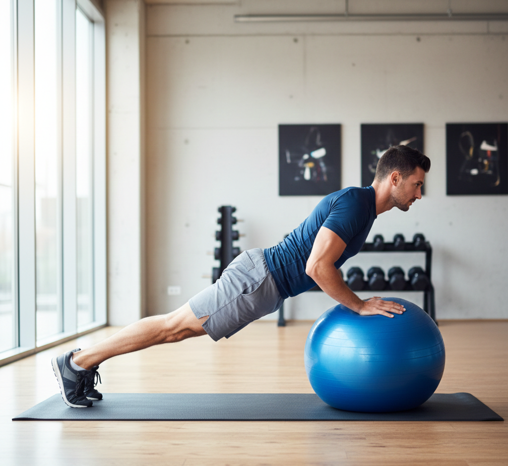 Anti-Platz Stabilitäts-Balanceball – Kraft & Kern-Ausrichtung | Lersk