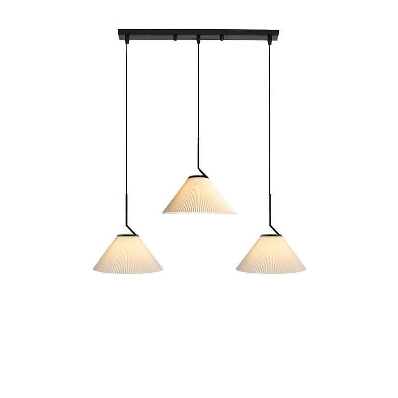 Caelara Soft Pleated Ceiling Pendant Light In Cream | Lersk