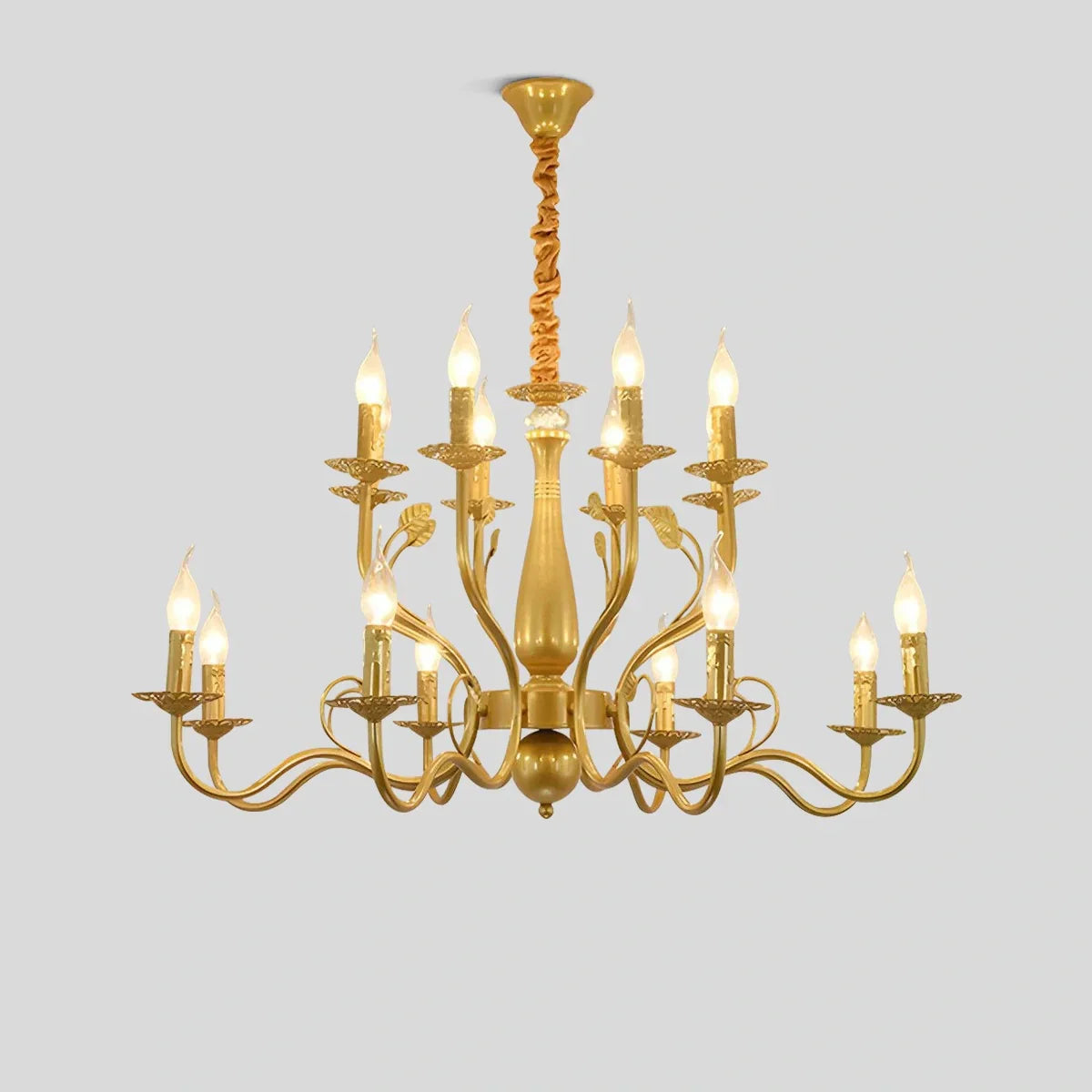 Candelabro de vela de doble capa para comedor | Lersk