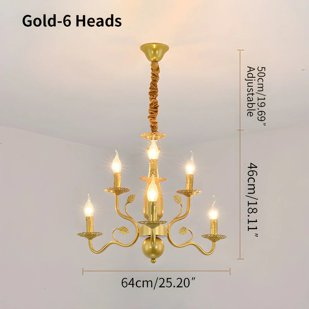 Candelabro de vela de doble capa para comedor | Lersk