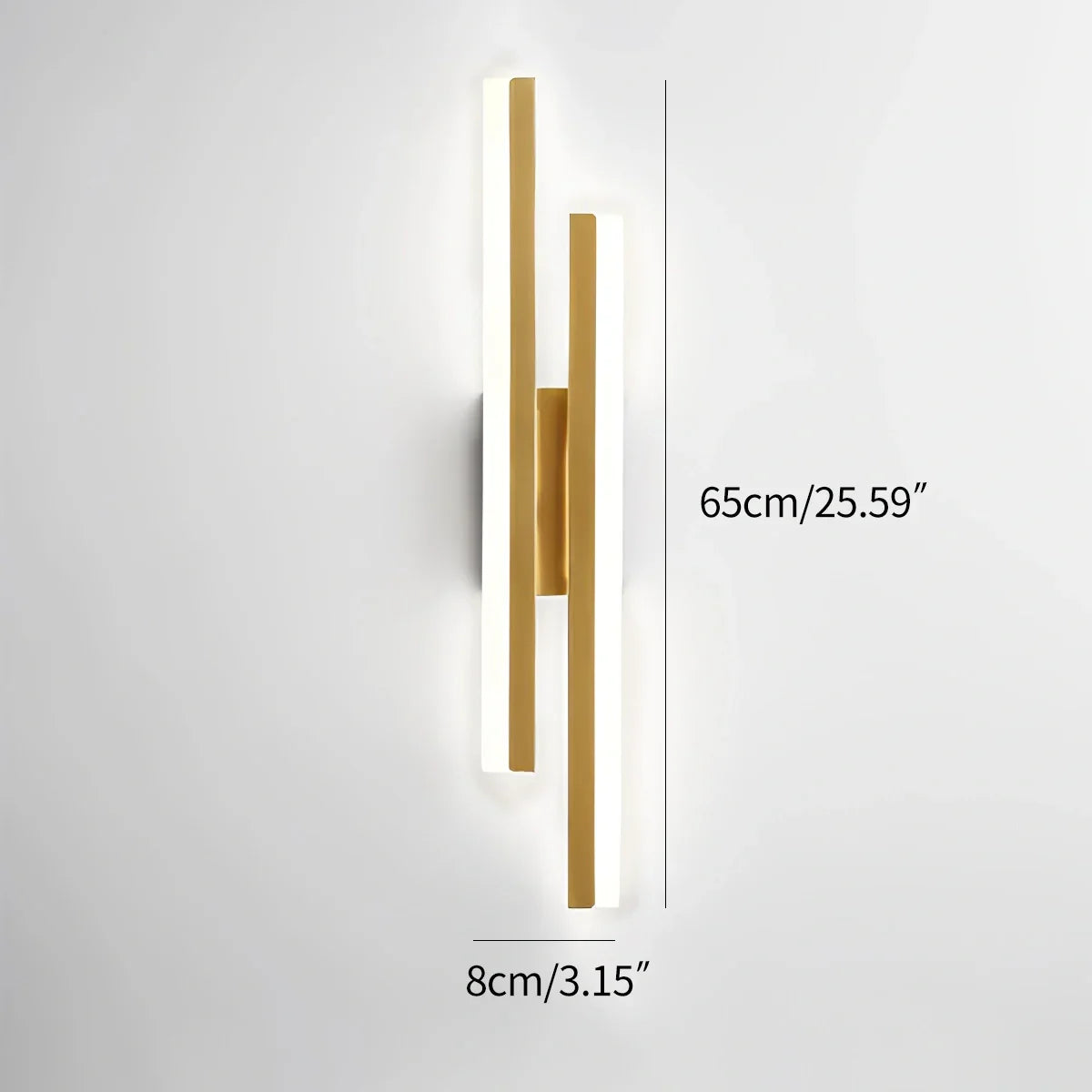 Lámpara de Pared Minimalista en Forma de H Antier Alana | Lersk