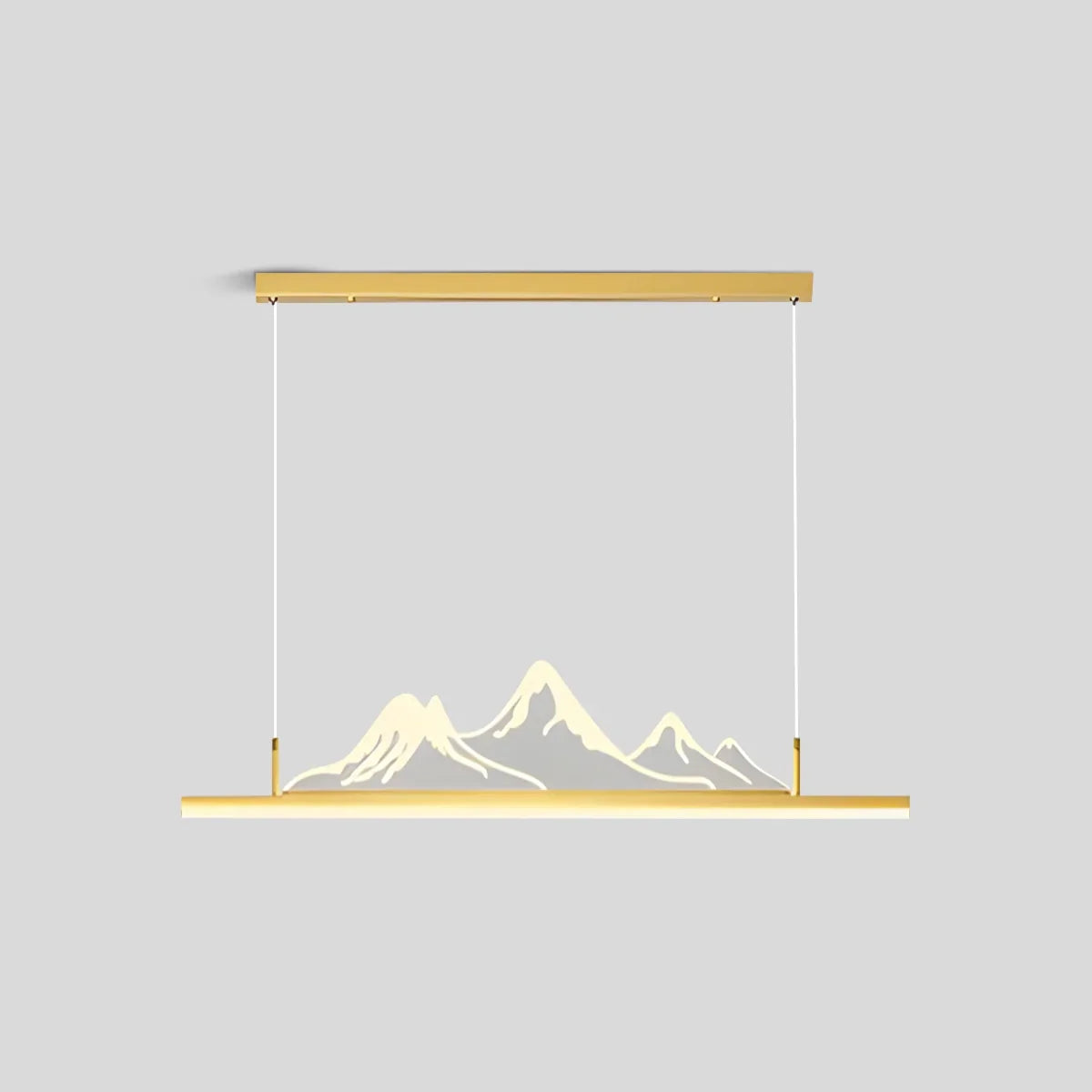 Lámpara colgante LED con diseño de montaña | Lersk